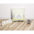 thumbnail image 3 of Queen's designer Elephant Pillowcase 18"X18" Chevron Grey White Yellow Pillow Covers Double Sided Print Cute Elephant Pillow Case Decorative Cushion Cover Kids Baby Cartoon Pillow Sham Home Decor, 3 of 4