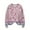 Purple, variant on Long Sleeve Pullover Sweaters For Women O Neck Casual Cute Printing Knit Oversized Sweater for Fall Winter Floral Fashion,Blue,L