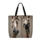 thumbnail image 1 of Fotbe Funny Horse Faces Expressions Bolsa Tote con Estampado para Mujer, Bolsos con Cremallera, Bolsa de Hombro Casual de Gran Capacidad con Bolsillos Internos, 1 of 7