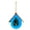 E#6, variant on Wooden Hummingbird Feeder & Nest - Outdoor Hanging Paulownia Wood Bird House - Weather-Resistant, Eco-Friendly Garden Decor with Rope for Easy Hanging
