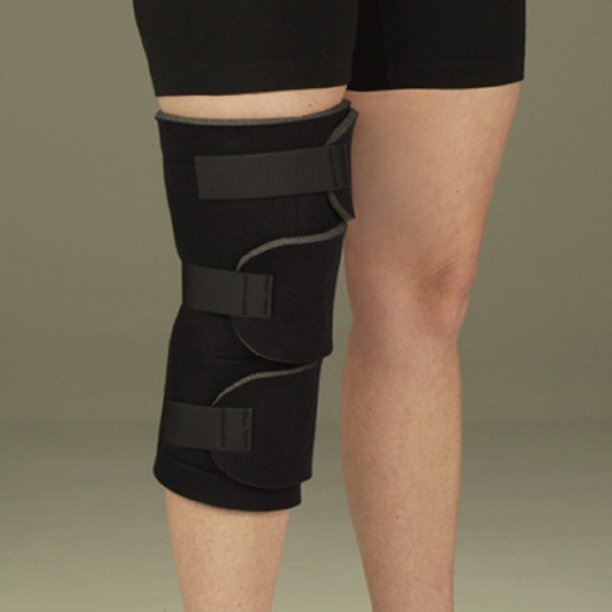 DeRoyal Foam Hot/Cold Therapy Knee Wraps, 25½ inch x 14 inch 1 Each
