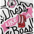 thumbnail image 4 of Betty Boop High Heels Cute Funny Youth T Shirt Tee Girls Infant Toddler Brisco Brands 5T, 4 of 5