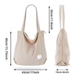 thumbnail image 2 of Bolso De Pana Casual Mujer Color: Creamy White, 2 of 3