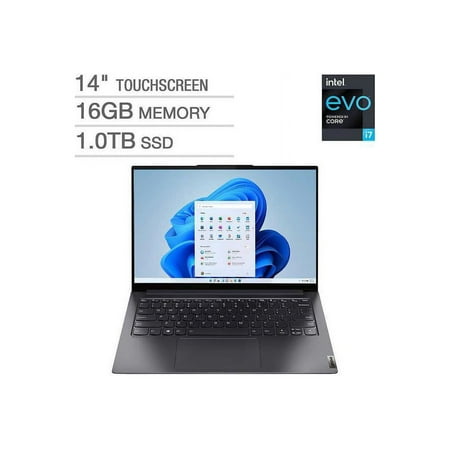 Lenovo Slim 7i Pro Laptop: Core i7-11370H, 1TB SSD, 16GB RAM, 14" 2.8K IPS Touch Display