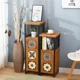 thumbnail image 3 of Gabinete de madera maciza de hierro forjado, gabinete lateral retro para dormitorio, gabinete de almacenamiento pequeño y sencillo pintado, 3 of 4