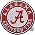 thumbnail image 3 of Alabama Crimson Tide Round Logo Iron On Embroidered Patch Small, 3 of 4
