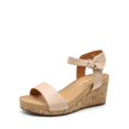 thumbnail image 1 of Sandalia DREAM PAIRS NINI-8 Nude Plataforma Cuña Talla 6, 1 of 7