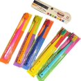 thumbnail image 1 of Pack of 10 colorful plastic toothbrushes, extra clean and soft, for sensitive teeth, 1 of 4