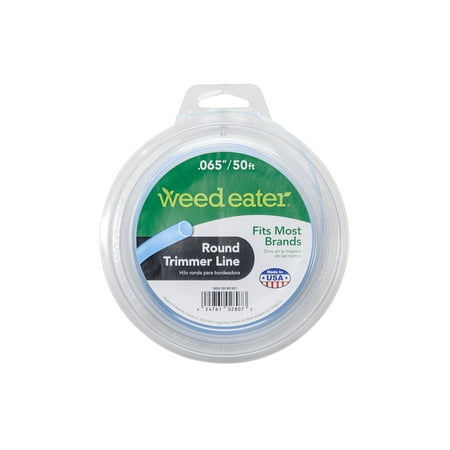 Weed Eater .065 in. x 50 ft. Round Replacement String Trimmer (Best Weed Eater Line)