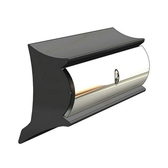 Taco Marine V21-1039BKA20D1 Rigid Vinyl, Black Rub Rail Insert, 1-3/16"W x 2"H x 20'L