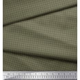 thumbnail image 3 of Soimoi Green Heavy Satin Fabric Flower Geometric Print Sewing Fabric Yard 54 Inch Wide, 3 of 3