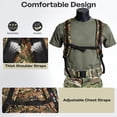 thumbnail image 3 of 40L Outdoor Travel Backpack for Adults, Large Capacity Camo Backpack for Work Hiking Camping, Army Green - 8036, 3 of 9