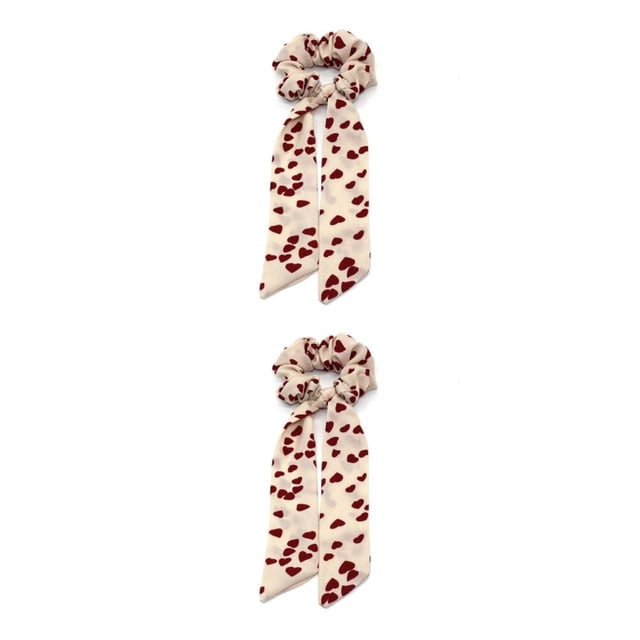 Sonducket Banda para el cabello vintage ampliamente utilizada para mujeres - Look con estilo Moda Banda para el cabello pequeña y fresca 142G 142G Corazón beige 2Conjunto