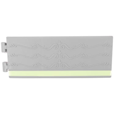 Troglfold entry ramp Sweeping Robot Climbing Pad Door Ramp Plastic Threshold Ramp Pad Household Ramp,9.84"X3.94"X1.18"