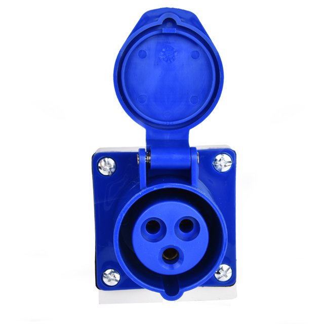 Industrial 10 Uds 16A 220-250V conector de enchufe Industrial 3 pines IP44 impermeable BEM-113
