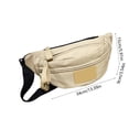 thumbnail image 3 of Under $5 Boovnll Sling Bag for Men Women, Large Capacity Lightweight Fashion Crossbody Bag, Multipurpose Chest Bag for Outdoor Hiking, Camping, Trip, Travel, Backpack, Sling Bag, 3 of 6