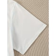 thumbnail image 3 of Graphic Print T-shirt Short Sleeve Crew Neck Casual Top For Summer & Spring, 3 of 5