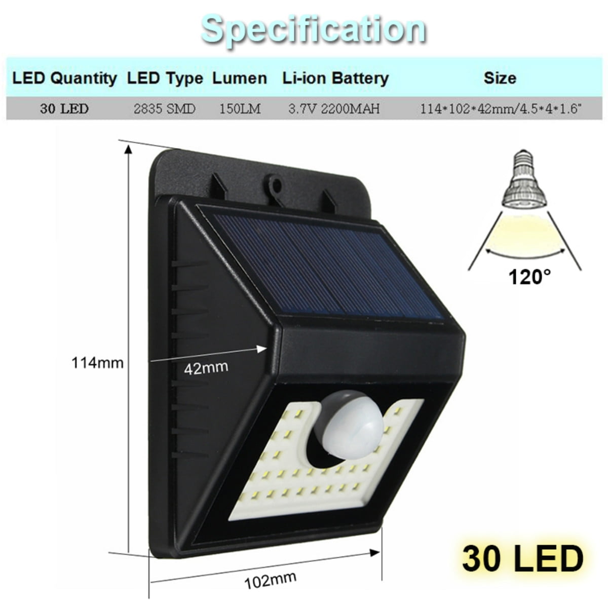 outdoor ip65 pir motion sensor