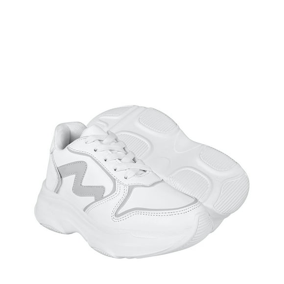 TENIS CASUALES NIÑAS STYLO 18970 SIMIPIEL BLANCO 18-21