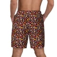 thumbnail image 4 of Goofa 70s Groovy Hippie Retro Printed Men's Swim Trunks Board Shorts Quick Dry Mens Swimming Trunks with Compression Liner,Breathable Fit Hawaii Beach Shorts-, 4 of 9