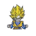 thumbnail image 2 of Parches bordados de Dragon Ball Z de 18 estilos, ropa de dibujos animados, parche de anime, parches bordados para planchar en ropa, apliques adhesivos, 2 of 4