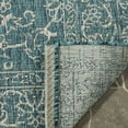 thumbnail image 5 of SAFAVIEH Courtyard Laurel Medallion Indoor/Outdoor Area Rug, Turquoise, 8' x 10', 5 of 6