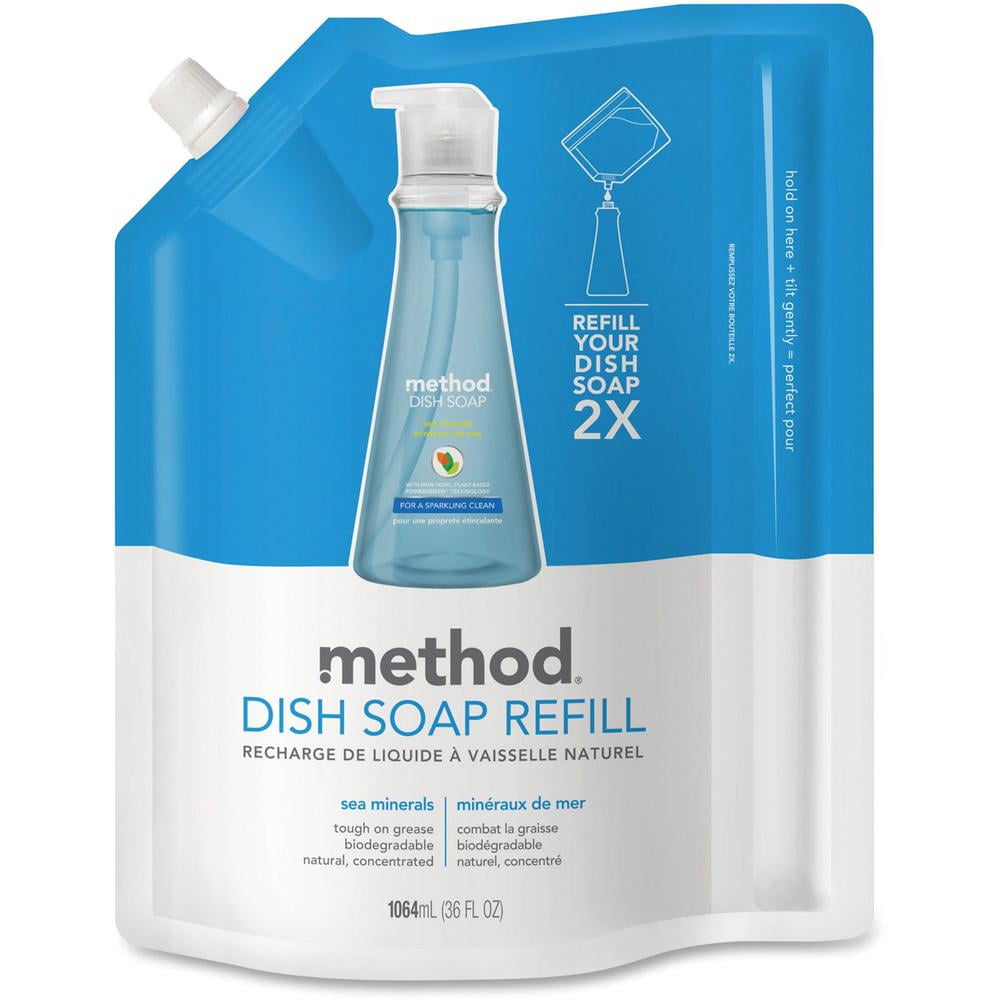 Method Sea Minerals Dish Soap Refill Liquid 0.28 gal (36 fl oz