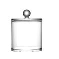 thumbnail image 2 of Dispenser For Cotton Ball Cotton Swab Cotton Round Pads Floss - 40OZ Clear Plastic Jar Set For Bathroom Canister Storage Organization, 2 of 6