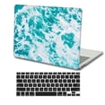 thumbnail image 4 of KSK KAISHEK Hard Shell Cover Compatible Newest MacBook Pro 15" with Touch ID + Black Keyboard Cover Model: A1707&A1990 (Marble A 340), 4 of 5