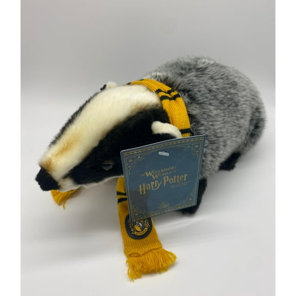 Universal Studios Harry Potter Hufflepuff Badger Mascot Plush New with Tag
