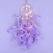 JAAE Dream Catcher Feather Hanging Home Decoration Wall Decor Purple