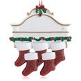 thumbnail image 1 of 2021 adorno de árbol de Navidad familiar personalizado colgante familiar sobreviviente personalizado Mini colgante de árbol de Navidad colgante Kits de decoración para fiestas tipo 4 1 PZ Billuyoard HA008633-07, 1 of 6