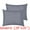 Dark Gray, variant on Unique Bargains Satin Pillow Cases Set of 2 Cooling Pillow Covers Standard White