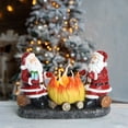 thumbnail image 1 of Ganfancp Navidad Led Luces Decorativas Adornos de Resina Pequeñas Luces de Noche Santa Claus Regalos de Navidad Luminoso Led Vela Luces Liquidación Ventas Hoy Ofertas Prime 1* Luz de Papá Noel, 1 of 7