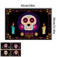 thumbnail image 2 of Artoid Mode D Placemats Day Of The Dead Table Mats For Party Kitchen Dining Decoration Kitchen Table Set for 4 under 150, 2 of 3