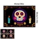 thumbnail image 3 of Manteles individuales Artoid Mode D para el Día de los Muertos, manteles para fiestas, decoración de cocinas y comedores, 3 of 4