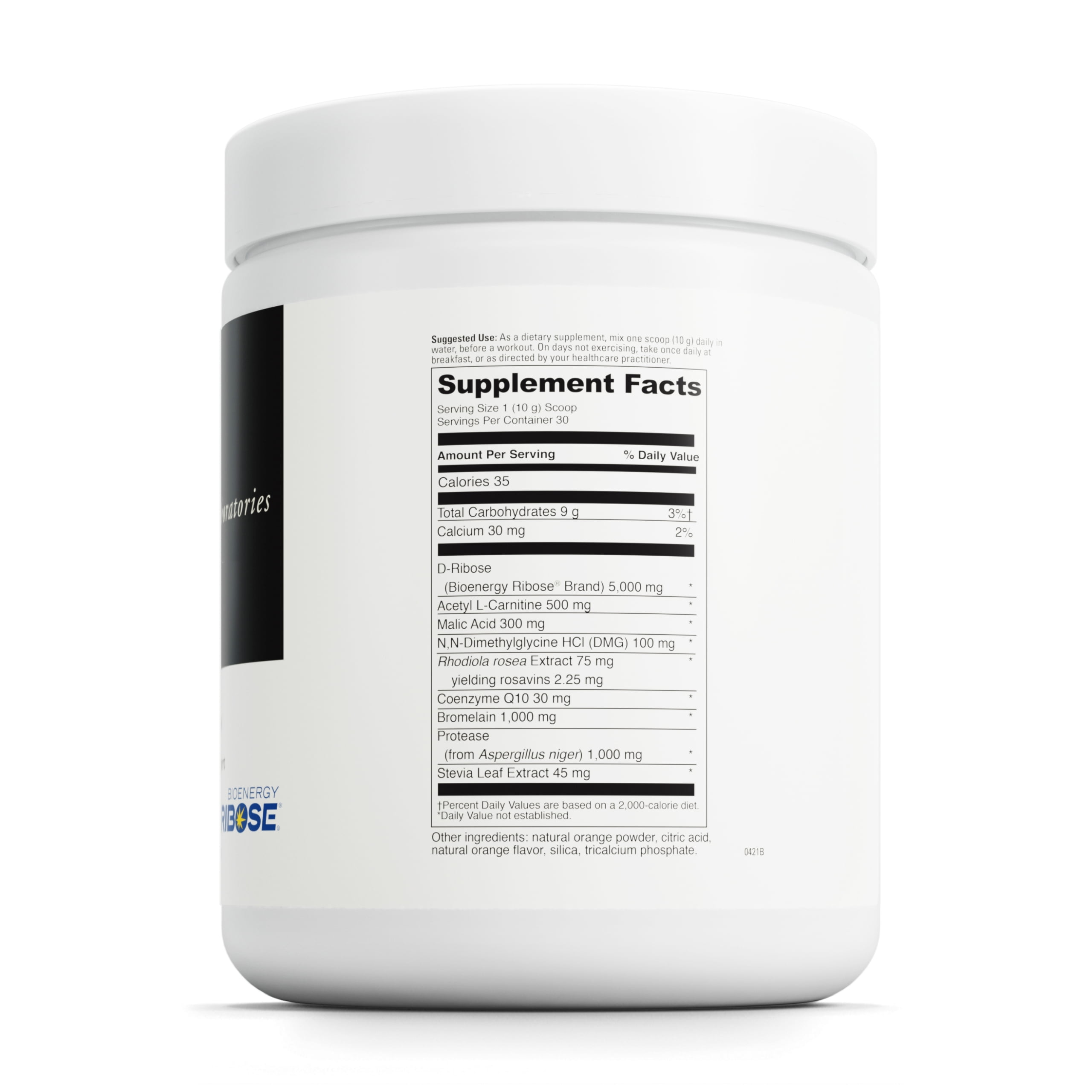 Mito-Fuel With Bioenergy Ribose, 10.58 oz (300 g), DaVinci Laboratories of Vermont