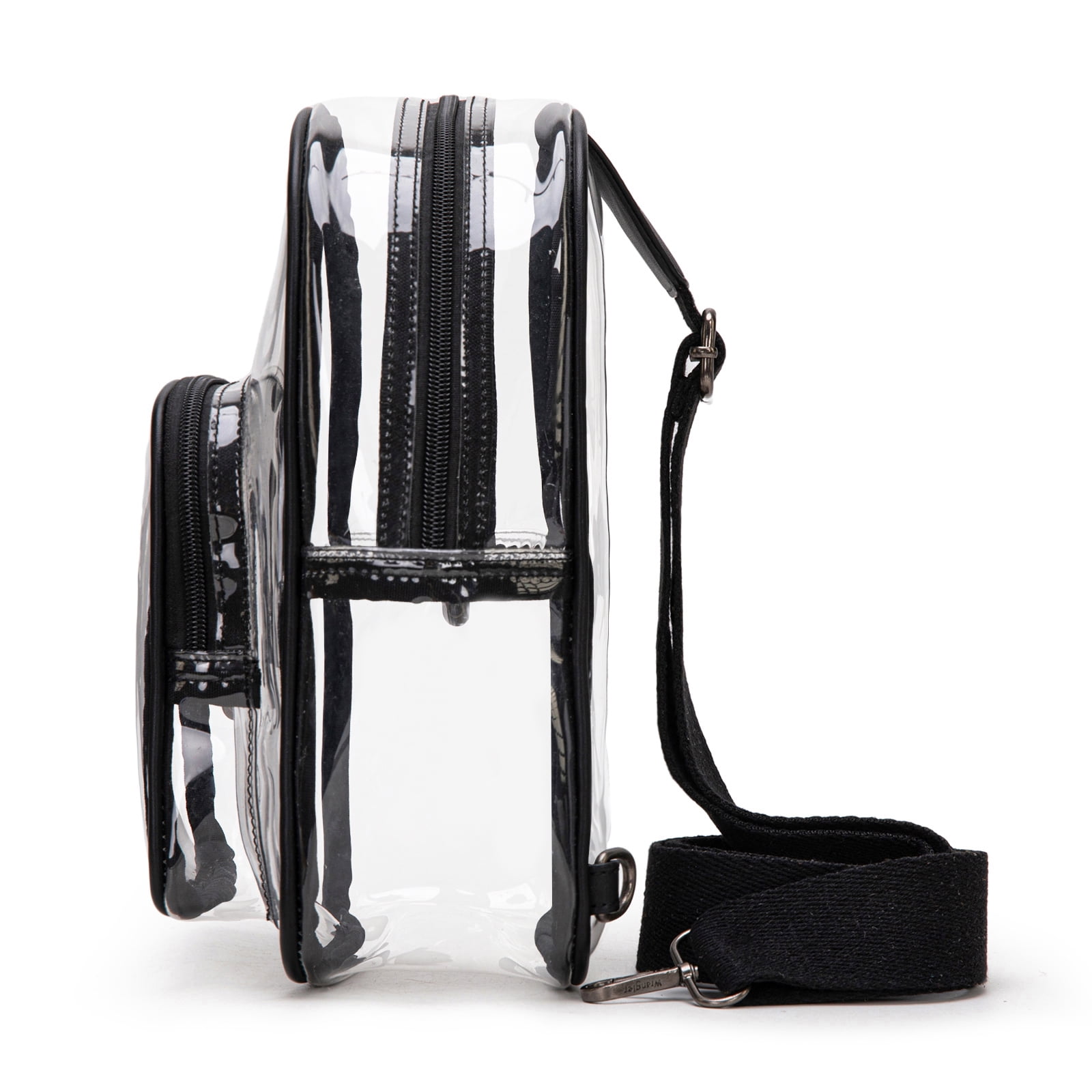Wrangler Crossbody Clear Sling Bags for Women Stadium Approved Cross Body Purse for Sports Events Concerts