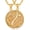 A02-Mountains (Gold), variant on Matching Mountains Flower Necklace Couple Sterling Silver Yin Yang Necklace Couples Jewelry