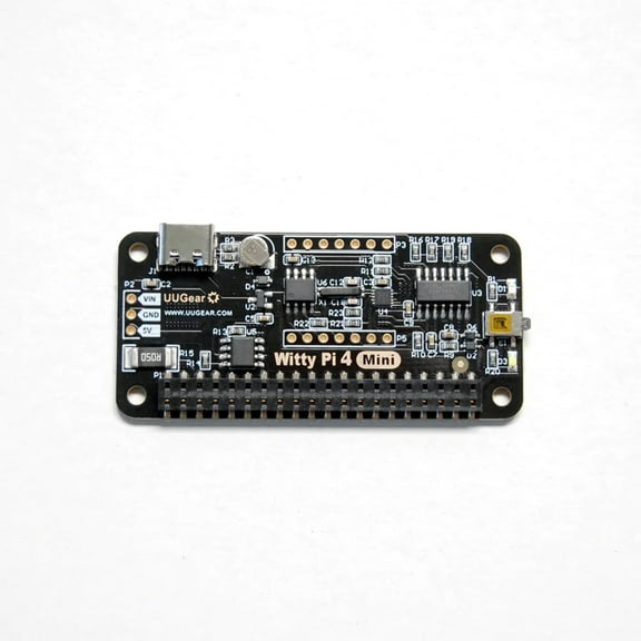 Witty Pi 4 Mini: Realtime Clock and Power Management for Raspberry Pi