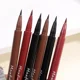 thumbnail image 5 of Lápiz Delineador de ojos líquido, negro, marrón, rojo mate, resistente al agua, duradero, sedoso, secado rápido, a prueba de sudor, Cosméticos de maquillaje （red, 5 of 5