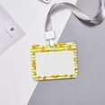 thumbnail image 6 of Cauagu Bananas On A Striped for ID Badge Holder,Badge Holder with Windows Key Card Work Badge Sleeve for Office/ Factory/ID Credit Cards/Proximity Key Cards, 6 of 7