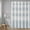 D. Tassels Grey, variant on Blue and White Shower Curtain Stripe Fabric Shower Curtain for Bathroom Modern Striped Shower Curtain Spring Shower Curtain Set Waterproof in Bath 72x72 inches with Curtain Hooks