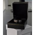 thumbnail image 3 of Jewelry Avalanche Brushed Comfort Fit Gunmetal Tungsten Carbide Wedding Band, Mens Black Diamond Ring #542s9.5, 3 of 4