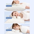thumbnail image 3 of Almohadas De Espuma Viscoelástica, Almohada De Cara Hueca Doble C, Almohada Para Dormir De Lado, Almohada De Cama Para Dormir De Lado, Espalda Y Estmago, Almohada Ergonómica,, 3 of 7