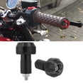 thumbnail image 1 of Extremo de manillar, 2 piezas, tapón de manillar de modificación de motocicleta universal, modificación de motocicleta, rendimiento potente, 1 of 9