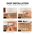 thumbnail image 2 of Soimiss Wine Glass Stand No Drilling Design Firm and Stable Hanging Storage, 2 of 7