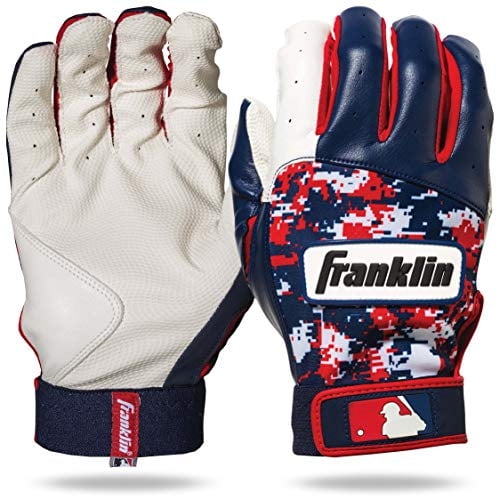 Guantes de bateo de béisbol Franklin Sports MLB Digitek, col