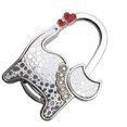 thumbnail image 4 of Qarigey Dibujos animados de doble forma de corazones de aleación de diamantes de imitación bolsa de cuero gancho para suministros de oficina en casa Ropa, zapatos y accesorios Miscelánea No.07 Qarigey PS15554-07, 4 of 6
