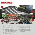 thumbnail image 5 of Yakima 76 by 65 Inch LockNLoad 3 Bar System Heavy Duty Roof Rack Platform, 5 of 9